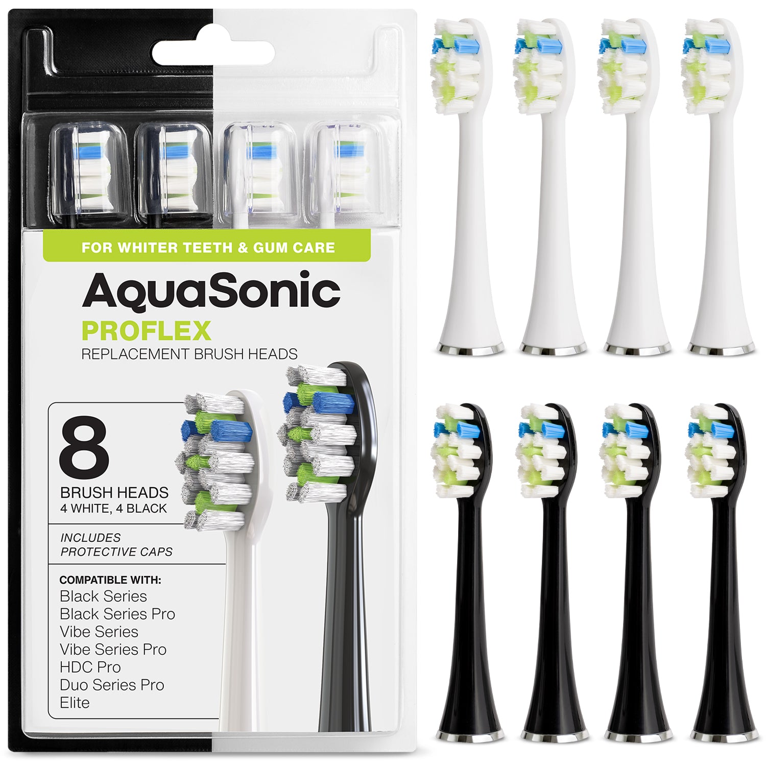 DUO SERIES PRO Replacement Brush Heads – AquaSonic