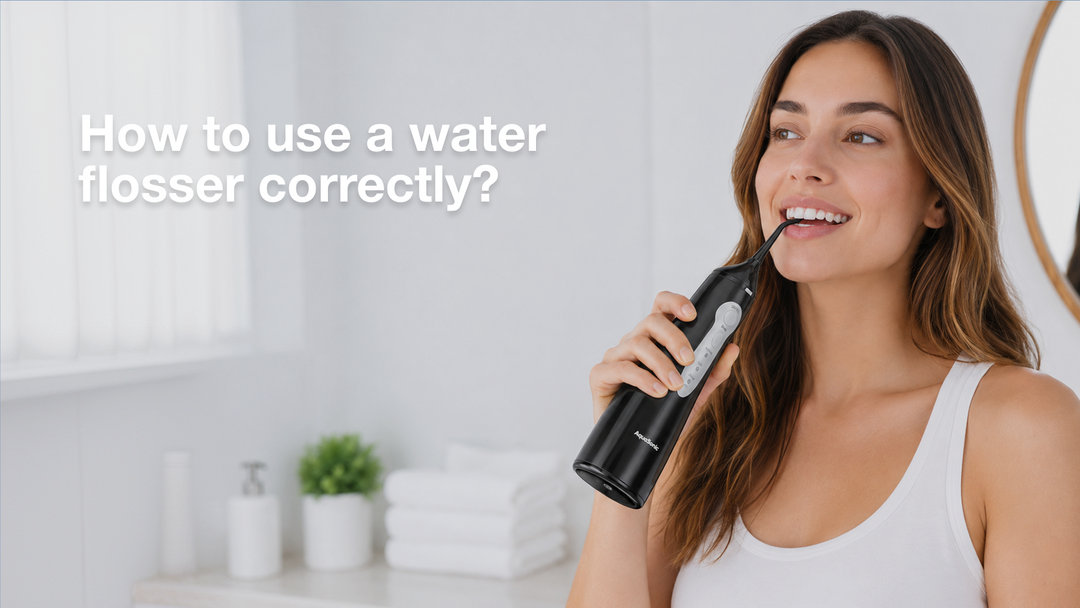 How to use a water flosser correctly: a step-by-step guide