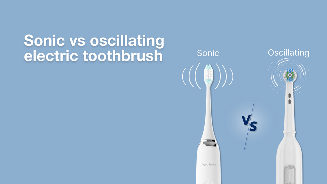 Sonic vs Oscillating Electric Toothbrush: What's the Difference?