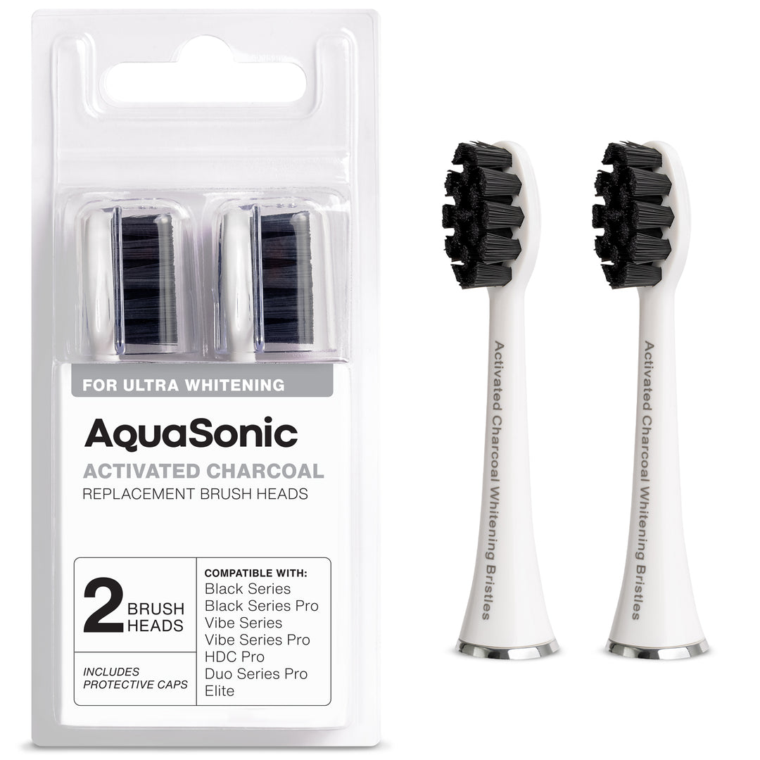 Activated Charcoal Brush Heads