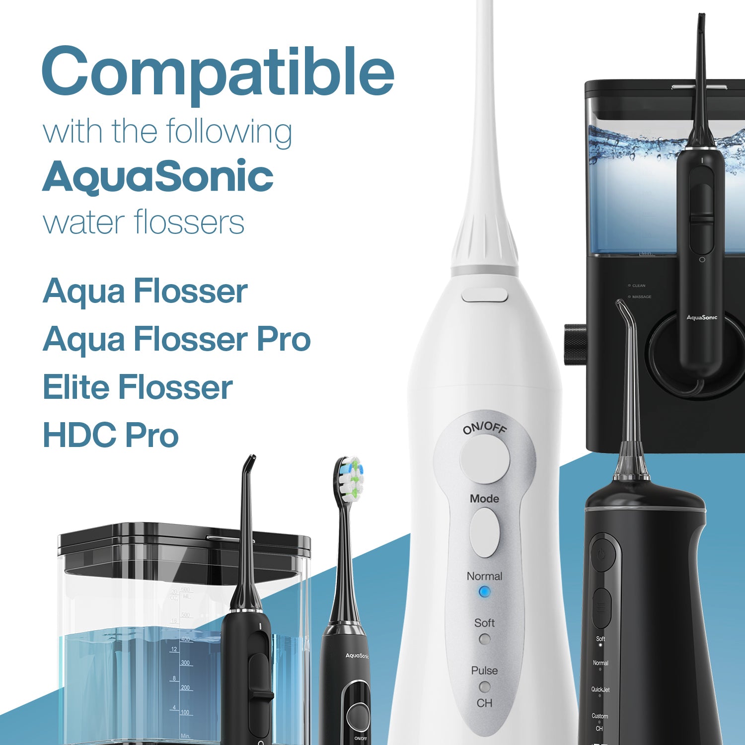 AquaSonic Flosser Replacement Tips - Thumbnail 4