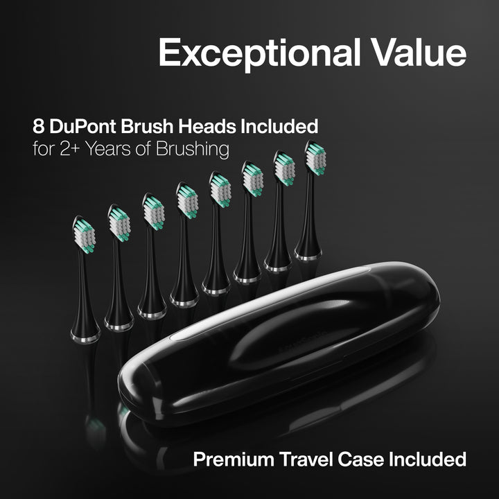 Black Series Sonic Whitening Toothbrush/ADA Accepted