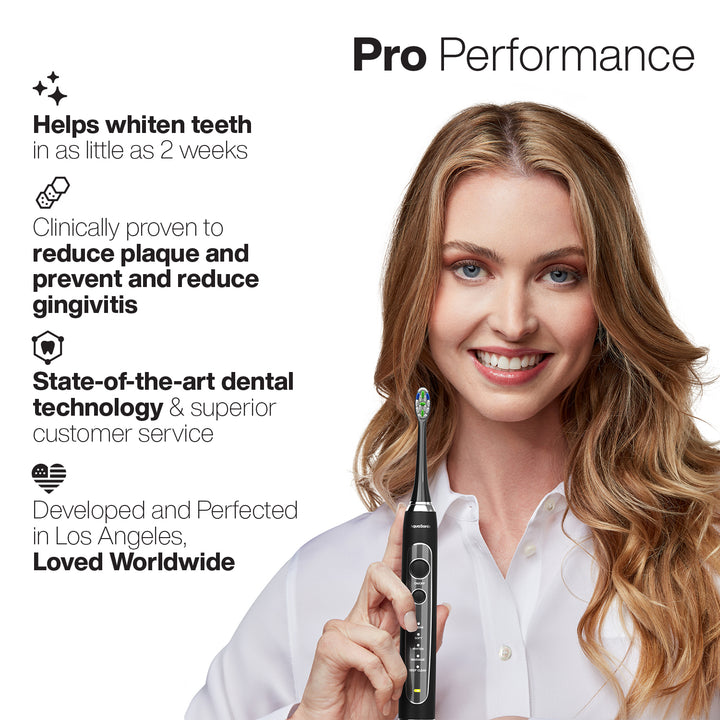 Black Series Pro Sonic Toothbrush/ADA Accepted