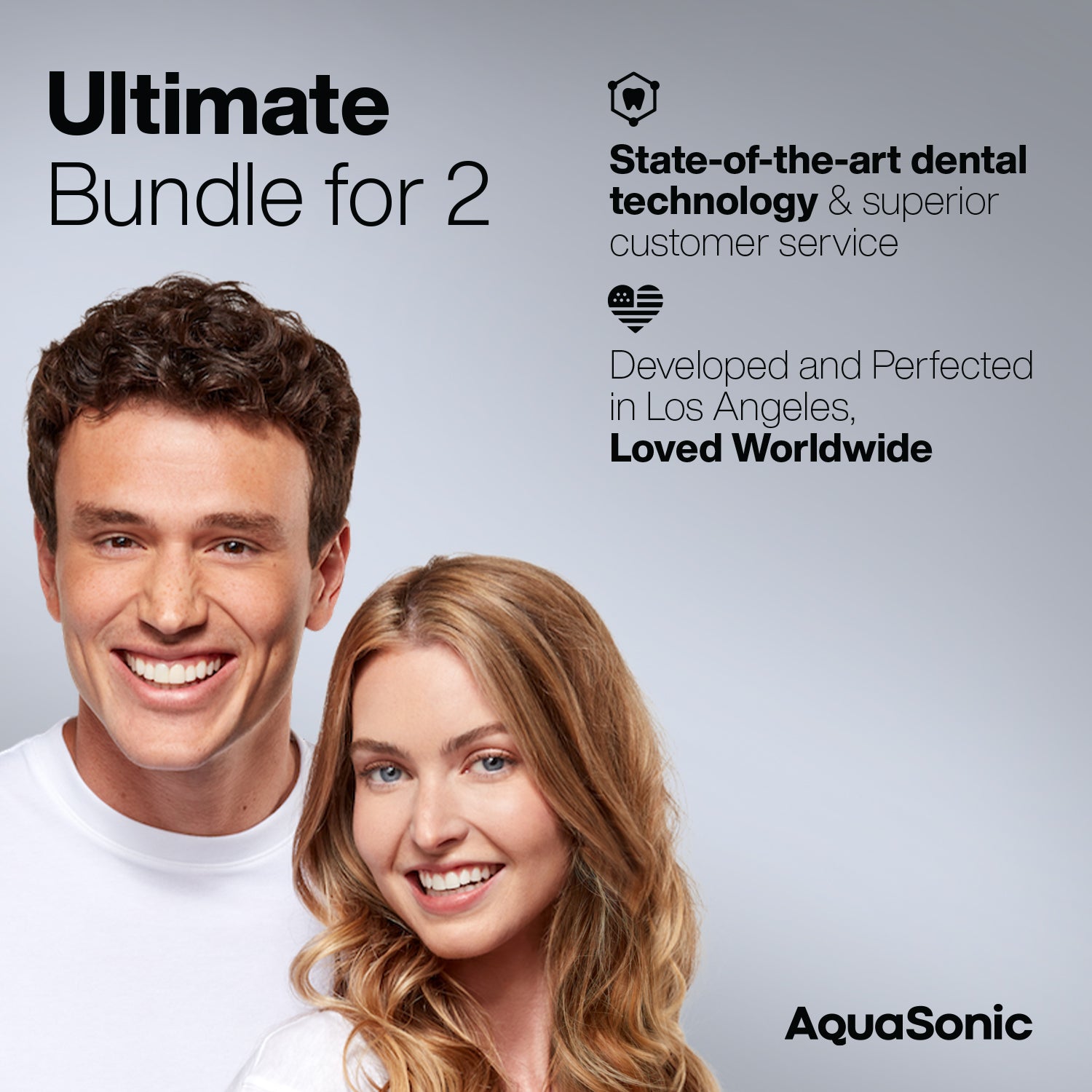 AquaSonic Duo Series Sonic Toothbrush - Thumbnail 4