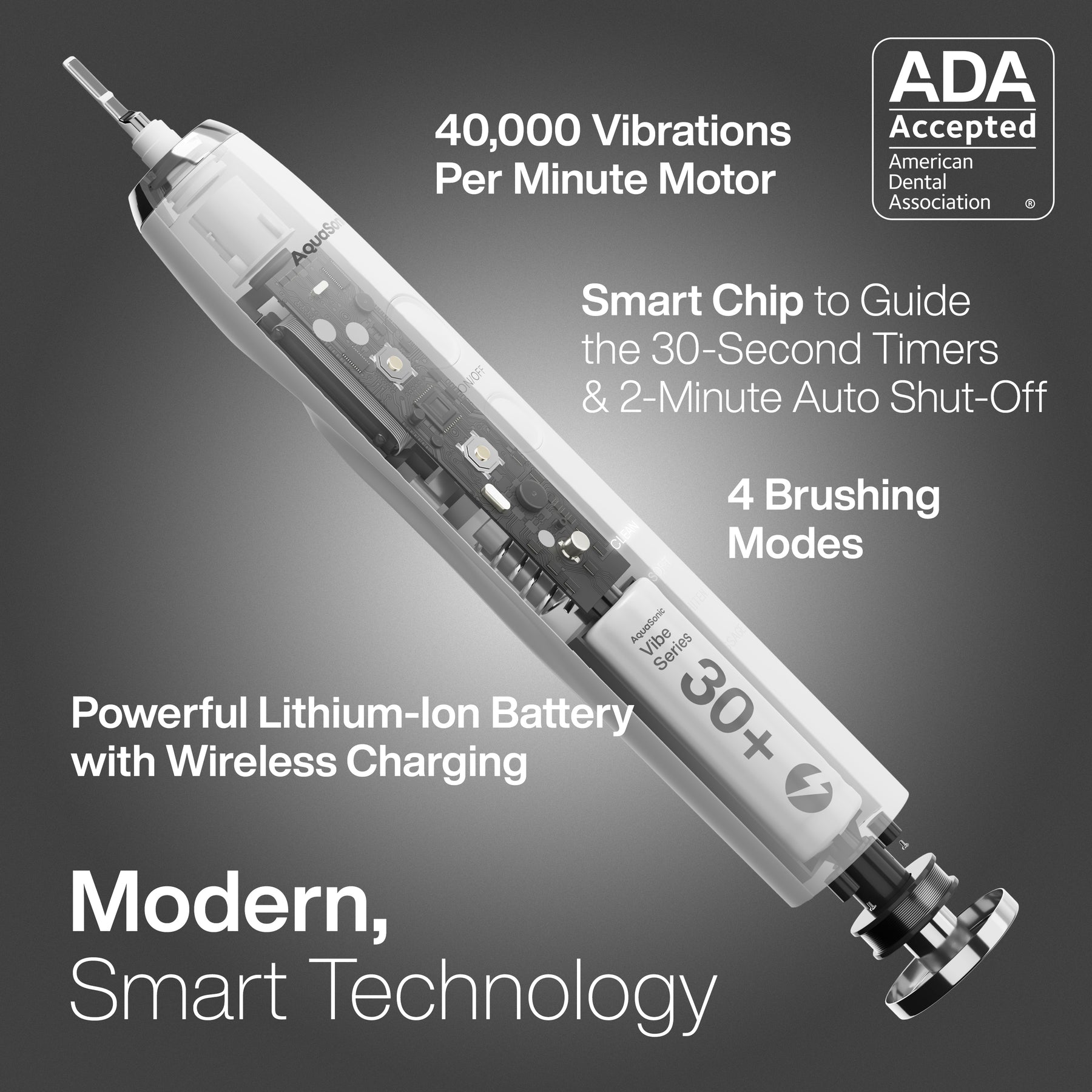 Shop AquaSonic Vibe Series Electric Toothbrush