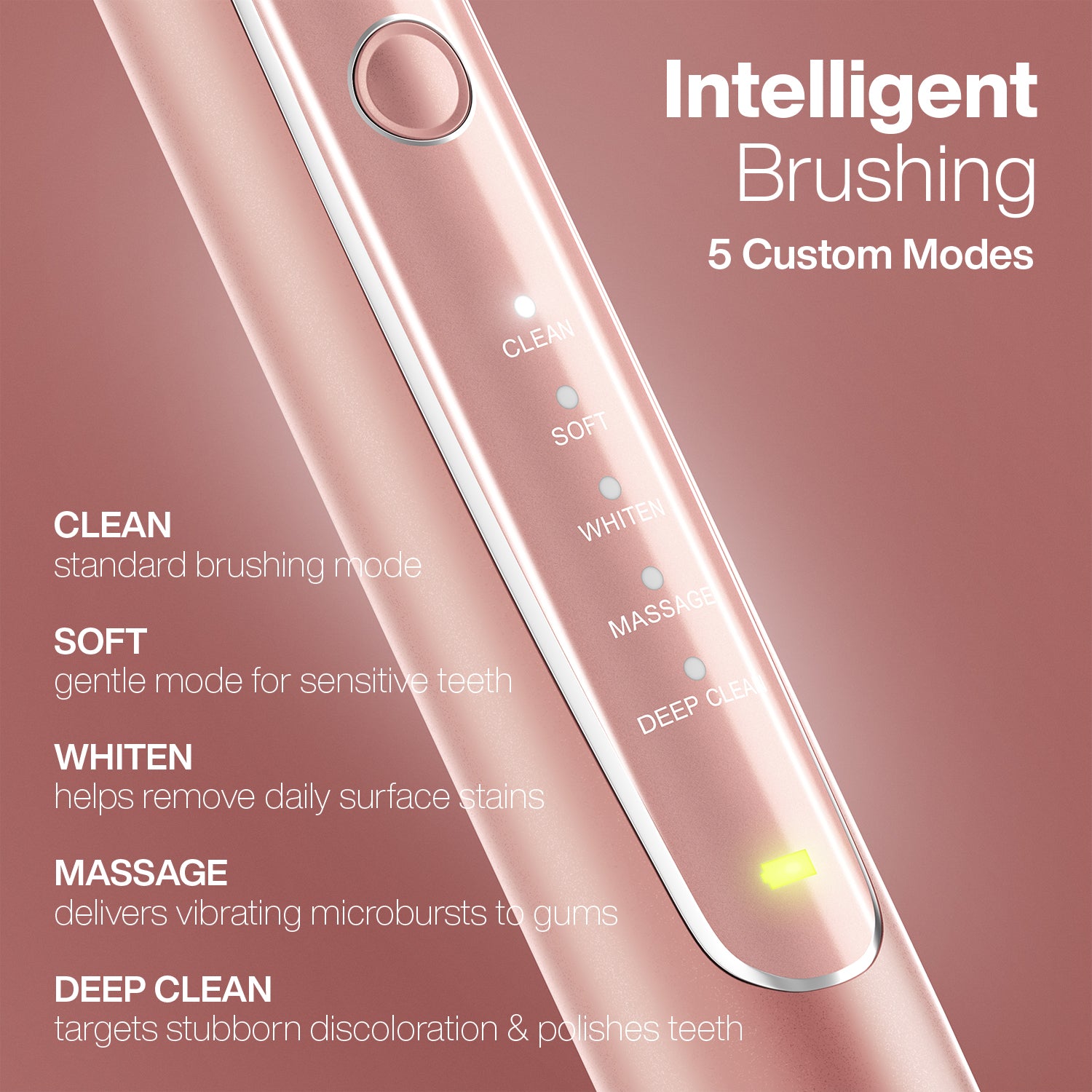 Vibe Series Pro Sonic Electric Toothbrush With UV Sanitizer