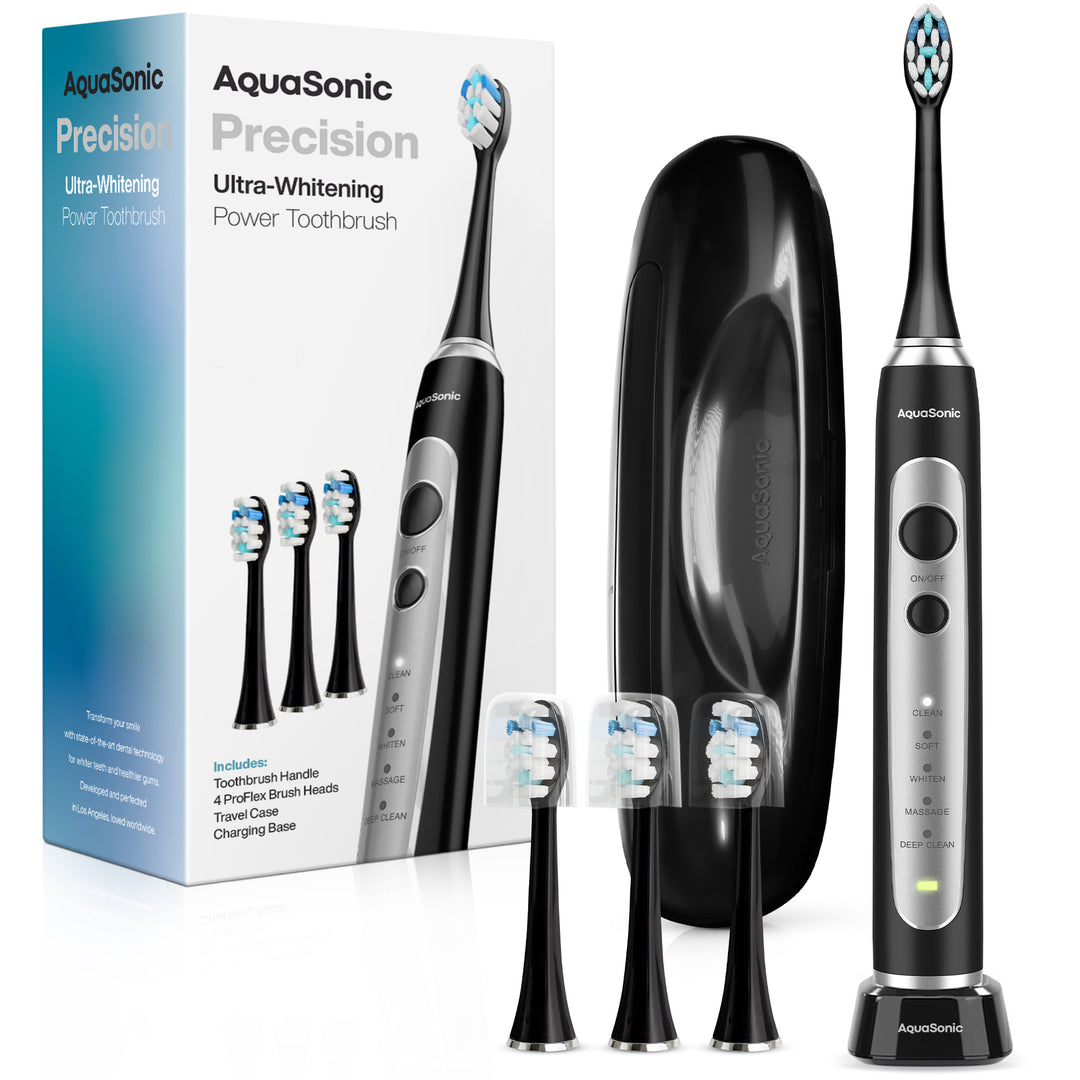 Precision Ultra-Whitening Rechargeable Electric Toothbrush