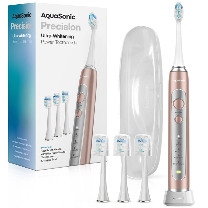 Precision Ultra-Whitening Rechargeable Electric Toothbrush