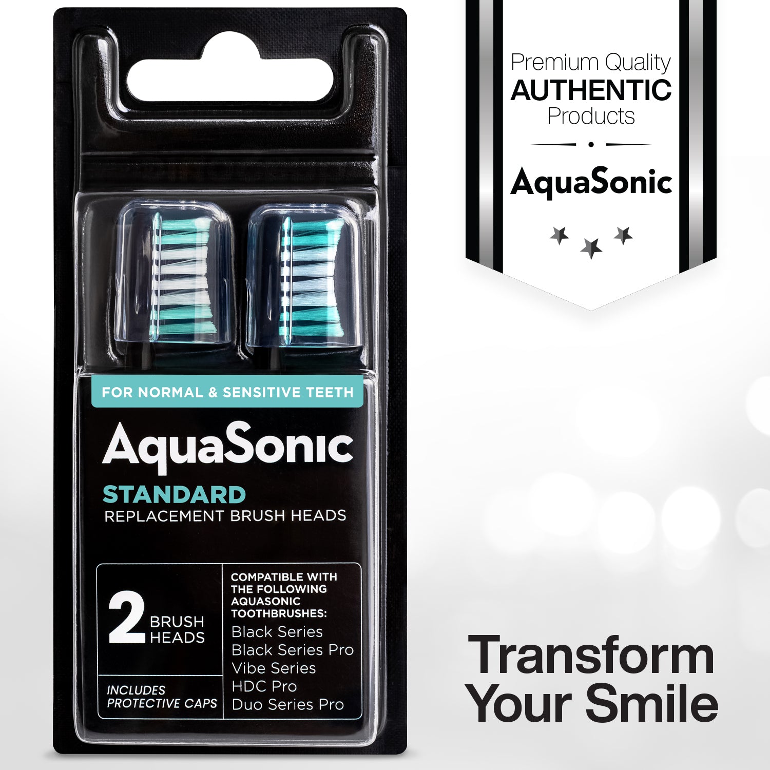 DUO SERIES Replacement Brush Heads – AquaSonic
