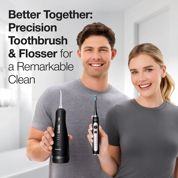 Precision Ultra-Whitening Rechargeable Electric Toothbrush