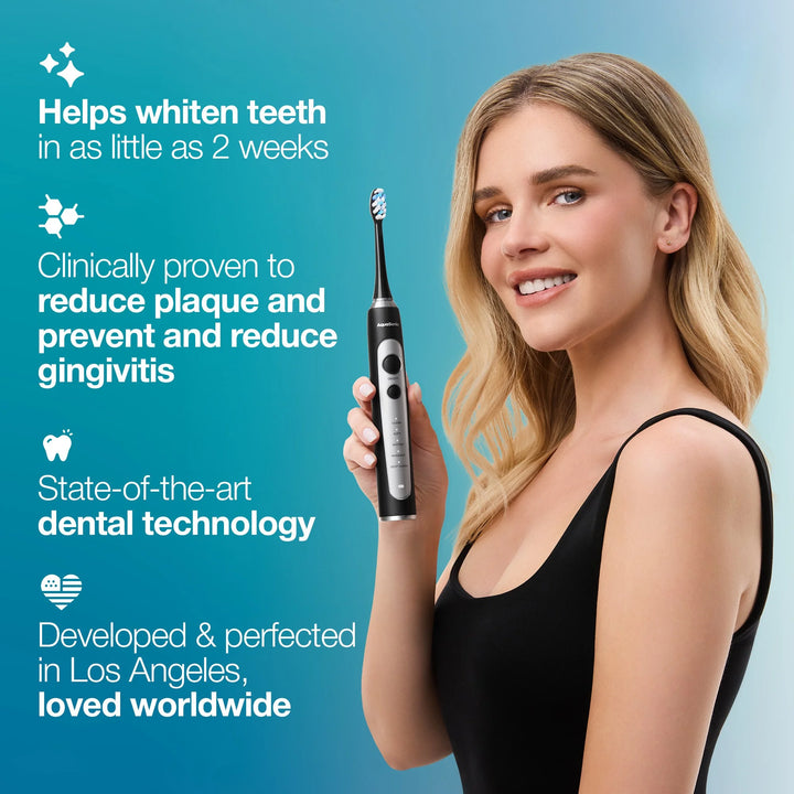 Precision Ultra-Whitening Rechargeable Electric Toothbrush