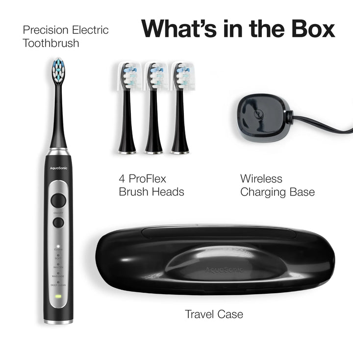 Precision Ultra-Whitening Rechargeable Electric Toothbrush