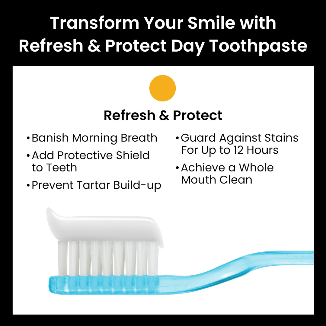 Refresh & Protect Fluoride-Free Day Toothpaste Duo