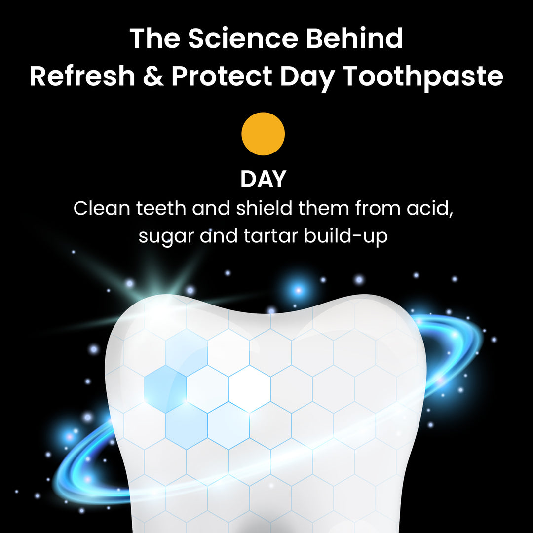 Refresh & Protect Fluoride-Free Day Toothpaste Duo