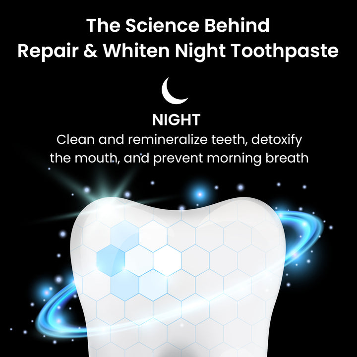Repair & Whiten Fluoride-Free Night Toothpaste Duo