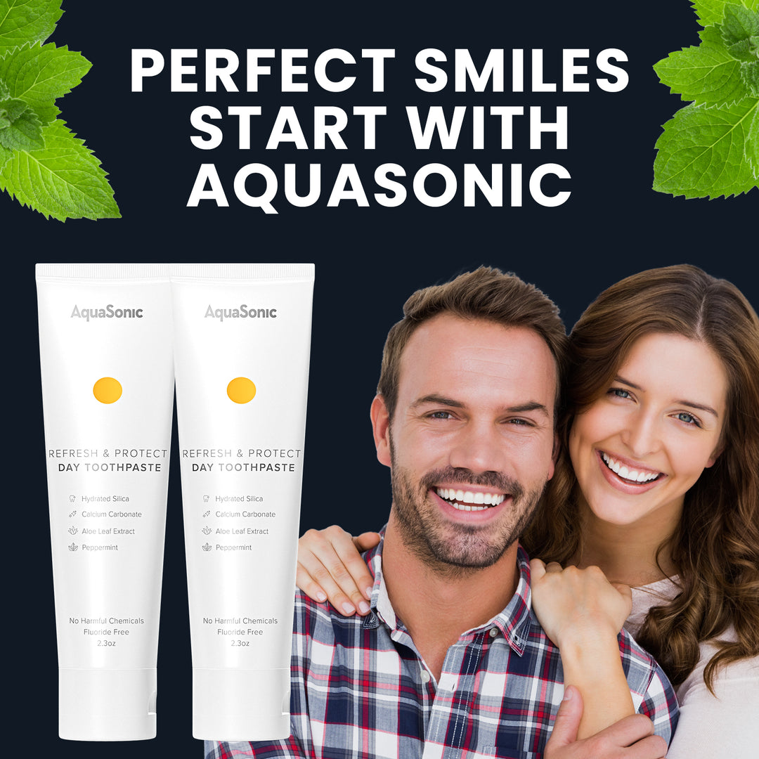 Refresh & Protect Fluoride-Free Day Toothpaste Duo