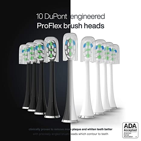 DUO SERIES PRO Sonic Toothbrush with UV Sanitizing Base/ADA Accepted