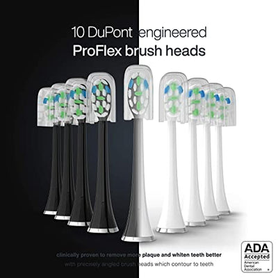 DUO SERIES PRO Sonic Toothbrush with UV Sanitizing Base/ADA Accepted